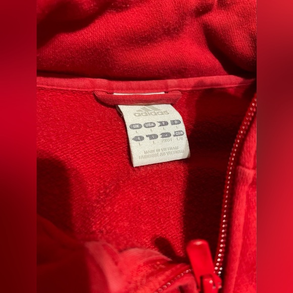 Vintage Adidas Men's Red FC Bayern Munich Munchen Full Track Jacket Large - Picture 2 of 3